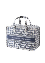 Travel Storage Bags Large Capacity Cotton And Linen Solids Durable Practical Gorgeous Print Handbag For Adults