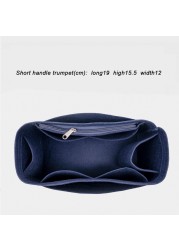 New Multifunctional Women Felt Insert Bag Makeup Cosmetic Bags Travel Inner Purse Handbag Storage Organizer Tote for Longchamp