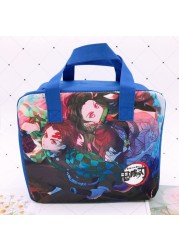 Demon Slayer Devil Blade Cartoon Anime Insulation Bag Kimetsu no Yaiba Tanjirou Nezuko Picnic Lunch Box Meal Bento Hand Storage Bag