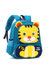 Fashion Kids School Bag Cartoon Kids School Bag Boys Girls Bag Kindergarten Book Bag Tiger Cat Schoolbags