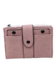 Women Wallet Simple Retro Rivets Small Wallet Coin Purse Card Holders Handbag For Girls Small Wallet Purse Ladies Bolsa Feminina