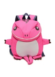 Cartoon children's school bag kindergarten 2-5 years old backpack dinosaur backpack parent-child travel bag cute backpack