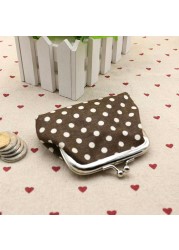 PU Leather Pocket Money Wallet Buckle Coin Purse Candy Color Card Holder Simple Double Layer Small Wallet Gift for Women Girls