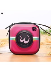 Creative Retro Personalized Small Coin Wallet Purse Kids Headphone Bag Box Coin Purse Women Retro Tape Camera Tin Bag