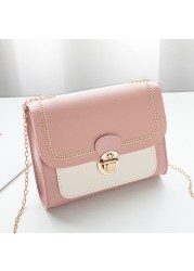 Xierya Fashion Small Square Box One Shoulder Messenger Bag Coin Purse New Fashion Women Bag Single Shoulder Clutch Bag