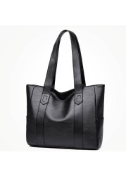 Women Crossbody Tote Bags 2021 High Quality Fashion Leather Splice Handbag Shoulder Bag Crossbody Bag Large Purse Tote Handbags