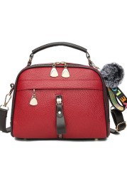 2020 Top Fashion-handle Bag Women Crossbody Bag Shoulder Lady Simple Style Bags Fashion PU Leather Hand Bag
