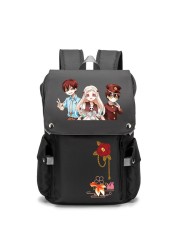 Anime Toilet Bound Hanako-kun Backpack Cartoon Large Capacity School Bag Fashion Multifunctional Laptop Backpack Travel Bag