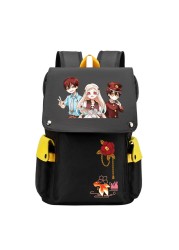 Anime Toilet Bound Hanako-kun Backpack Cartoon Large Capacity School Bag Fashion Multifunctional Laptop Backpack Travel Bag