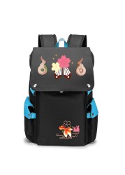 Anime Toilet Bound Hanako-kun Backpack Cartoon Large Capacity School Bag Fashion Multifunctional Laptop Backpack Travel Bag