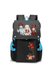 Anime Toilet Bound Hanako-kun Backpack Cartoon Large Capacity School Bag Fashion Multifunctional Laptop Backpack Travel Bag