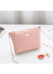 TRAVEASY 2022 new women's bag chain small bag Chaozhou embroidery line leisure style one shoulder versatile cross-body bag