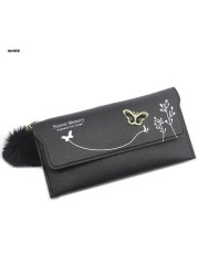 X7YA Fashion Women Lady Clutch PU Leather Wallet Long Card Case Phone Bag Coin Purse Handbags