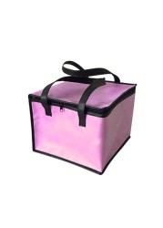 Foldable Large Cooler Bag Portable Food Cake Insulated Bag Aluminum Foil Thermal Box Waterproof Ice Package Lunch Box Delivery Bag