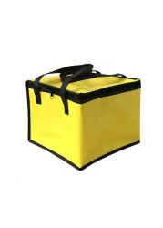 Foldable Large Cooler Bag Portable Food Cake Insulated Bag Aluminum Foil Thermal Box Waterproof Ice Package Lunch Box Delivery Bag