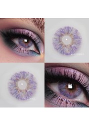 Bio-essence 1 Pair Eye Color Contact Lenses Natural Brown Lenses Cosmetic Fashion Monet Lens Blue Lens Green Eye Contact