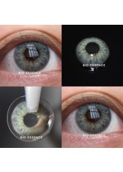 New 2021 1 Pair Colored Eye Contact Lenses Natural Brown Lens Monet Lens Blue Lens Gray Eyes Fashion Contact Lenses