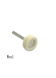 1pc Dental Polishing Wheel Cotton Wool Polishing Brushes Polishing For Rotary Tools Jewelry Buffing 2.35mm Polishing Wheel