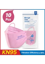 KN95 Face Mask FFP2 Mascarilla FPP2 Homolucada Protective Face Mask Mascarillas Colores Respirator Mask ffp2Filter Mask FP2 Masks