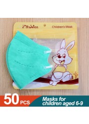 KN95 Kid Face Masks FFP2 Children's Mask 4 Ply Filtration Mask Boy and Girl Dust-proof Face Mask ffp2Mask Mascarillas