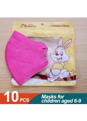 KN95 Kid Face Masks FFP2 Children's Mask 4 Ply Filtration Mask Boy and Girl Dust-proof Face Mask ffp2Mask Mascarillas