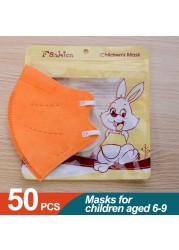 KN95 Kid Face Masks FFP2 Children's Mask 4 Ply Filtration Mask Boy and Girl Dust-proof Face Mask ffp2Mask Mascarillas