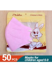 KN95 Kid Face Masks FFP2 Children's Mask 4 Ply Filtration Mask Boy and Girl Dust-proof Face Mask ffp2Mask Mascarillas