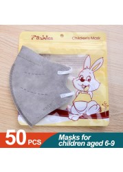 KN95 Kid Face Masks FFP2 Children's Mask 4 Ply Filtration Mask Boy and Girl Dust-proof Face Mask ffp2Mask Mascarillas