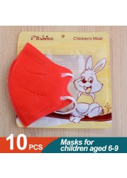 KN95 Kid Face Masks FFP2 Children's Mask 4 Ply Filtration Mask Boy and Girl Dust-proof Face Mask ffp2Mask Mascarillas