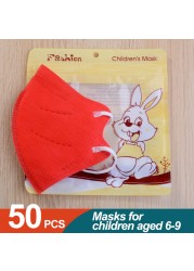 KN95 Kid Face Masks FFP2 Children's Mask 4 Ply Filtration Mask Boy and Girl Dust-proof Face Mask ffp2Mask Mascarillas