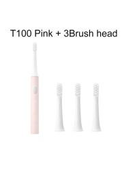 Xiaomi Mijia T100 Sonic Electric Toothbrush Wireless Rechargeable IPX7 Waterproof Ultrasonic Automatic Toothbrush