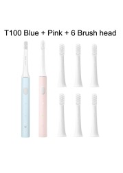 Xiaomi Mijia T100 Sonic Electric Toothbrush Wireless Rechargeable IPX7 Waterproof Ultrasonic Automatic Toothbrush