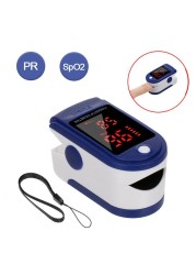 Portable Digital Fingertip Pulse Oximeter Blood Oxygen Saturation Meter OLED Display Fingertip Oximeter SpO2 Heart Rate Monitor