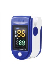 Portable Digital Fingertip Pulse Oximeter Blood Oxygen Saturation Meter OLED Display Fingertip Oximeter SpO2 Heart Rate Monitor