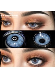 Eye Color Contact Lenses 2pcs Natural Colored Lenses Blue Pink Cosmetic Contact Lenses Yearly Eye Contact Lenses