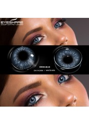 Eye Color Contact Lenses 2pcs Natural Colored Lenses Blue Pink Cosmetic Contact Lenses Yearly Eye Contact Lenses