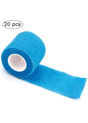 1/6/10/20pcs Tattoo Bandage Disposable Sports Wrap Tape Self-adhesive Elastic Bandage Tape Permanent Tattoo Make Up Accessories