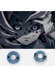 Bio-essence 1 Pair Cosplay Color Contact Lenses Nezuko Cosplay Anime Eye Contacts Pink Lenses Demon Slayer Cosplay Lenses