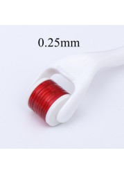 DRS 540 derma roller micro needles 0.2/0.25/0.3mm length titanium dermoroller microneedle roller for face skin care treatment