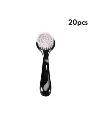 10/20/30/50pcs Plastic Nail Dust Cleaning Powder Brushes Removal Tools Dust Cleaner Nail Cleaning Brush Clean Tools Nail Brushes