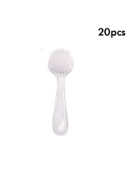 10/20/30/50pcs Plastic Nail Dust Cleaning Powder Brushes Removal Tools Dust Cleaner Nail Cleaning Brush Clean Tools Nail Brushes