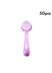 10/20/30/50pcs Plastic Nail Dust Cleaning Powder Brushes Removal Tools Dust Cleaner Nail Cleaning Brush Clean Tools Nail Brushes