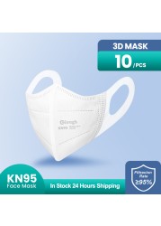 3D masks FFP2 face masks KN95 mascarillas certified ffp2mascarillas 4 layer reusable kn95 ffp2 mascarilla fpp2 homology ada Spain FP3