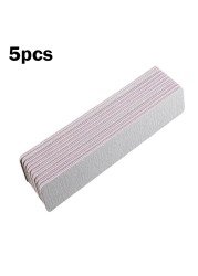 Nail File 100/180 Professional Sandpaper Set Nail File Sanding Buffer Block Nail Pedicure Manicure Polishing Tools