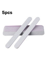 Nail File 100/180 Professional Sandpaper Set Nail File Sanding Buffer Block Nail Pedicure Manicure Polishing Tools