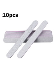 Nail File 100/180 Professional Sandpaper Set Nail File Sanding Buffer Block Nail Pedicure Manicure Polishing Tools