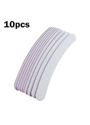 Nail File 100/180 Professional Sandpaper Set Nail File Sanding Buffer Block Nail Pedicure Manicure Polishing Tools