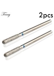 5pcs Diamond Nail Drill Bit Sets Mill Cutter All For Nail Machine Bits Tools Accessories Clean Cuticle To Remove Nail Gel