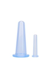 2/4pcs Silicone Cupping Suction Can Vacuum Face Body Cupping Suction Cups Face Leg Arm Relaxation Health Care Tool