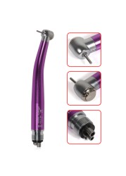 High Speed ​​Dental Handpiece, 2 or 4 Holes, Push Button, Standard Air Turbine, NSK Compatible Rotator/Cartridge